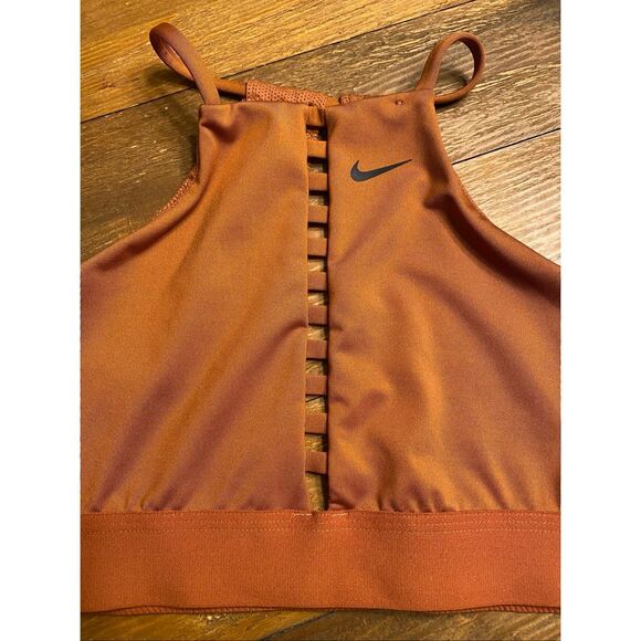 Nike Small brown Ladder Light Support Indy Sports Bra - Picture 2 of 7